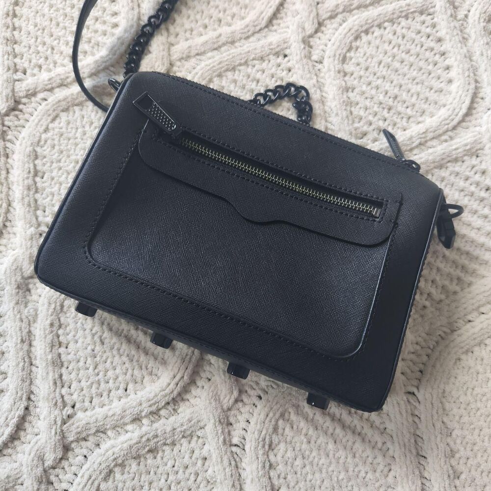 NEW Rebecca Minkoff Black Avery Crossbody Bag - Picture 3 of 6